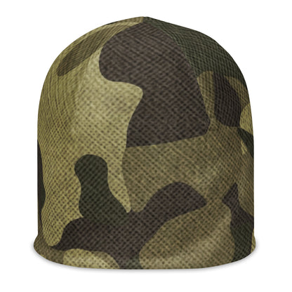 Camouflage Beanie | Green Fabric Design