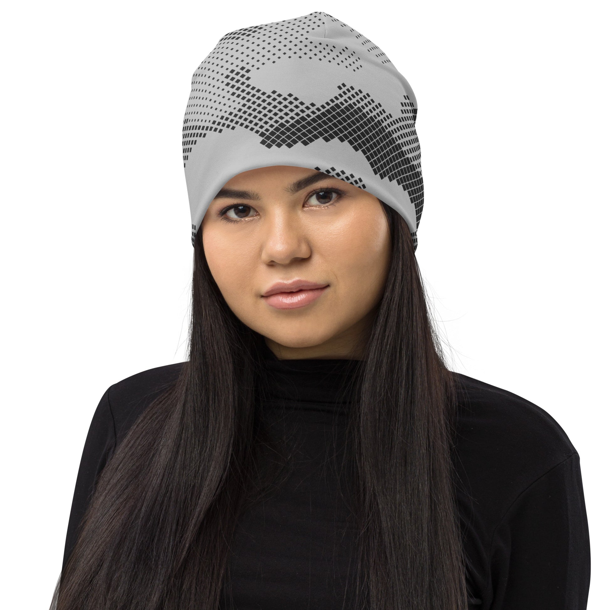 Camouflage Beanie | Digital Gray