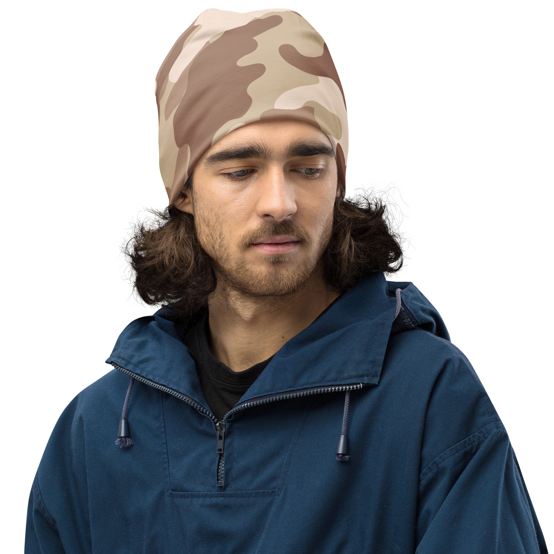 Camouflage Beanie | Desert Brown