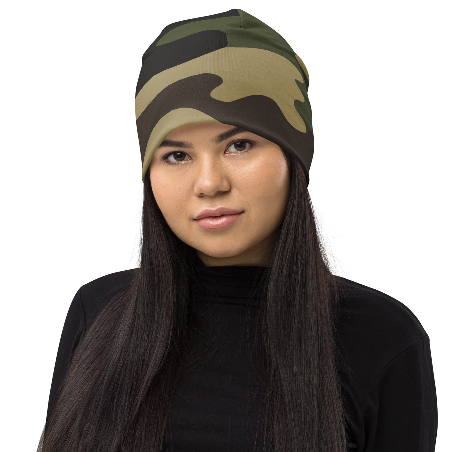 Camouflage Beanie | Classic Green