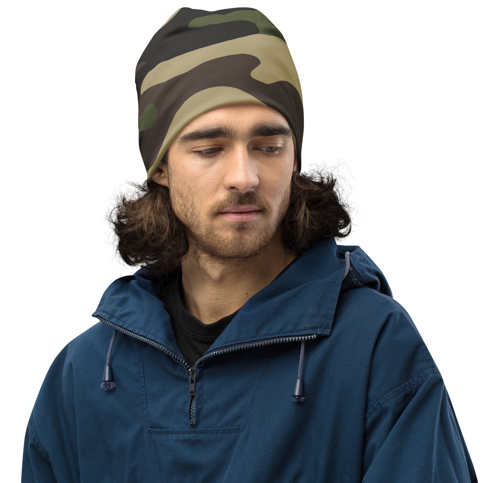 Camouflage Beanie | Classic Green