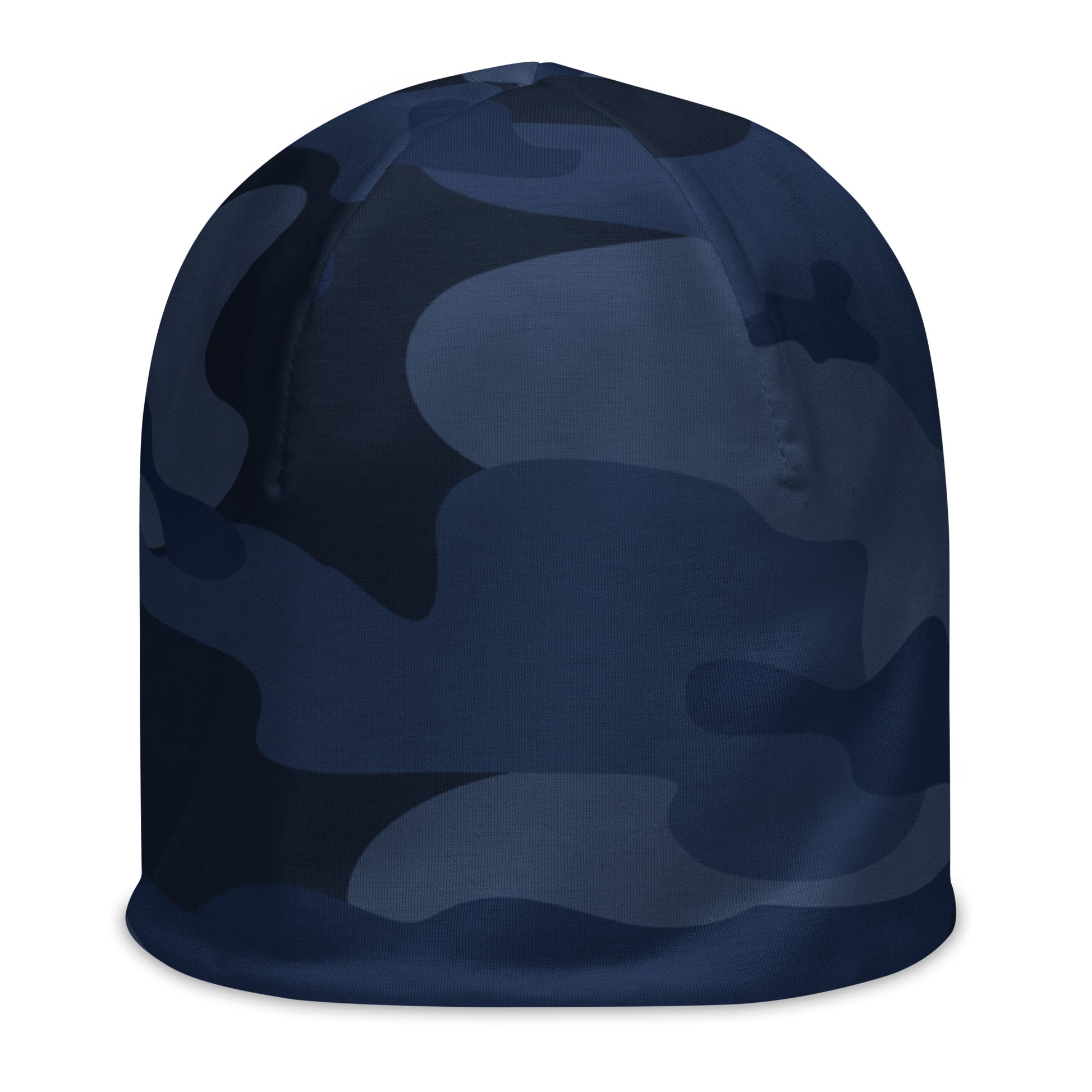 Camouflage Beanie | Deep Blue