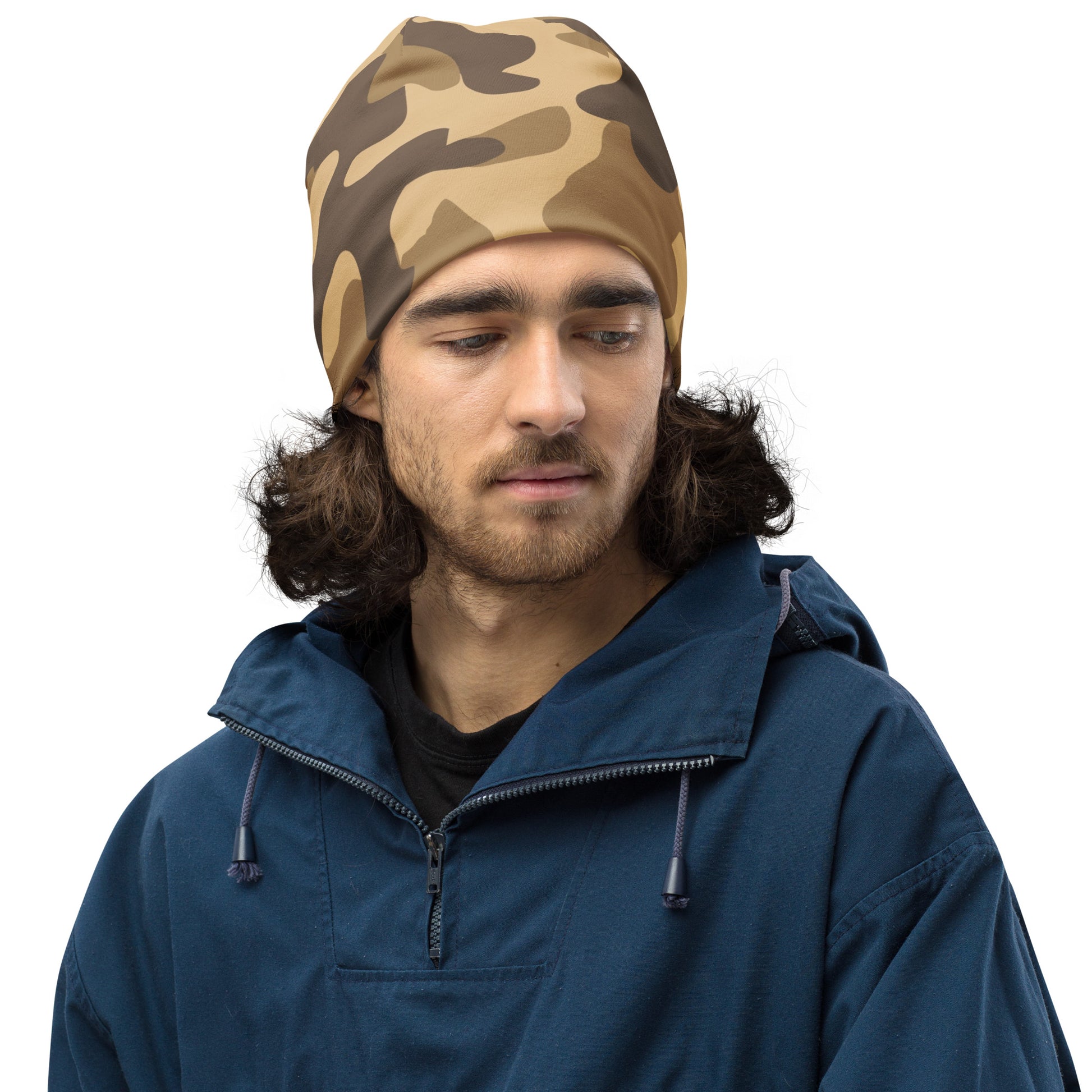 Camouflage Beanie | Khaki