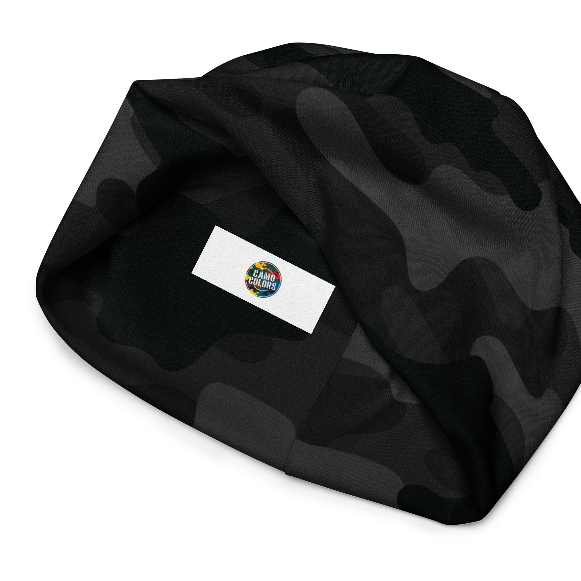 Camouflage Beanie | Black