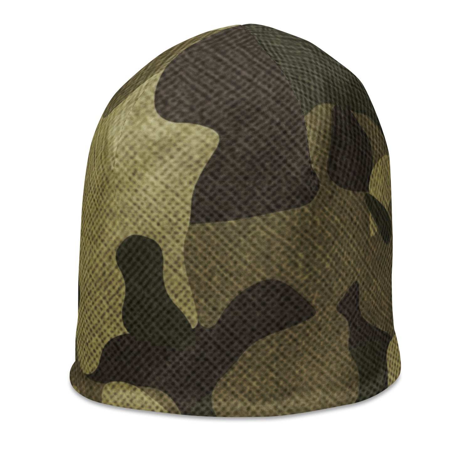 Camouflage Beanie | Green Fabric Design