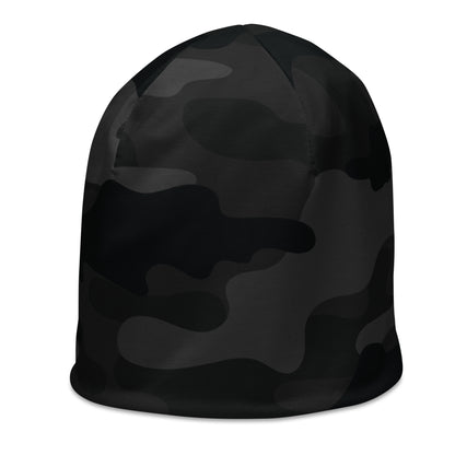 Camouflage Beanie | Black