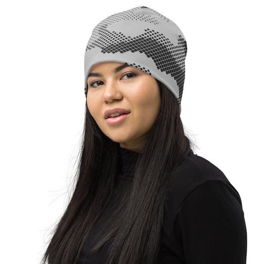 Camouflage Beanie | Digital Gray