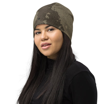 Camouflage Beanie | Dirty Brown