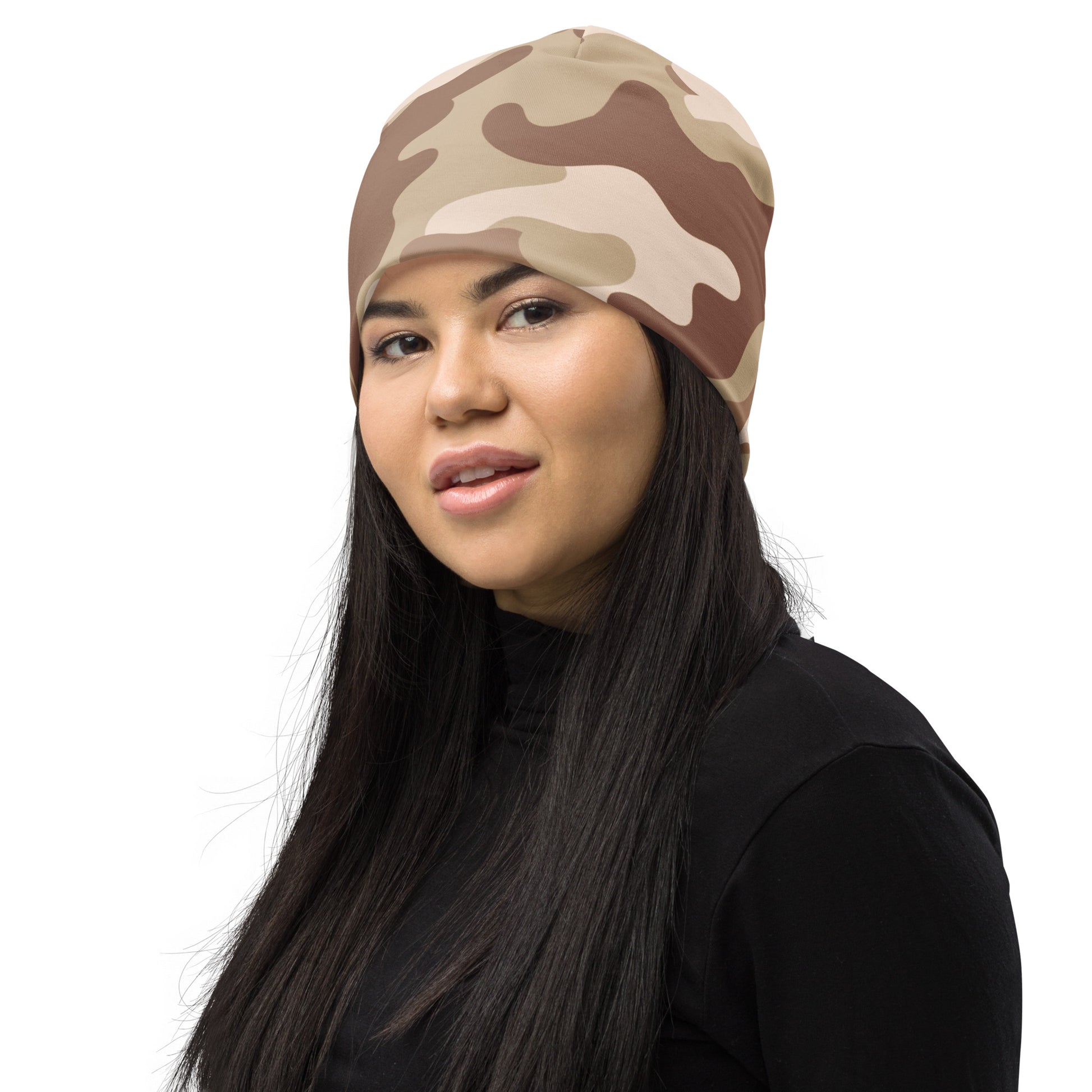 Camouflage Beanie | Desert Brown