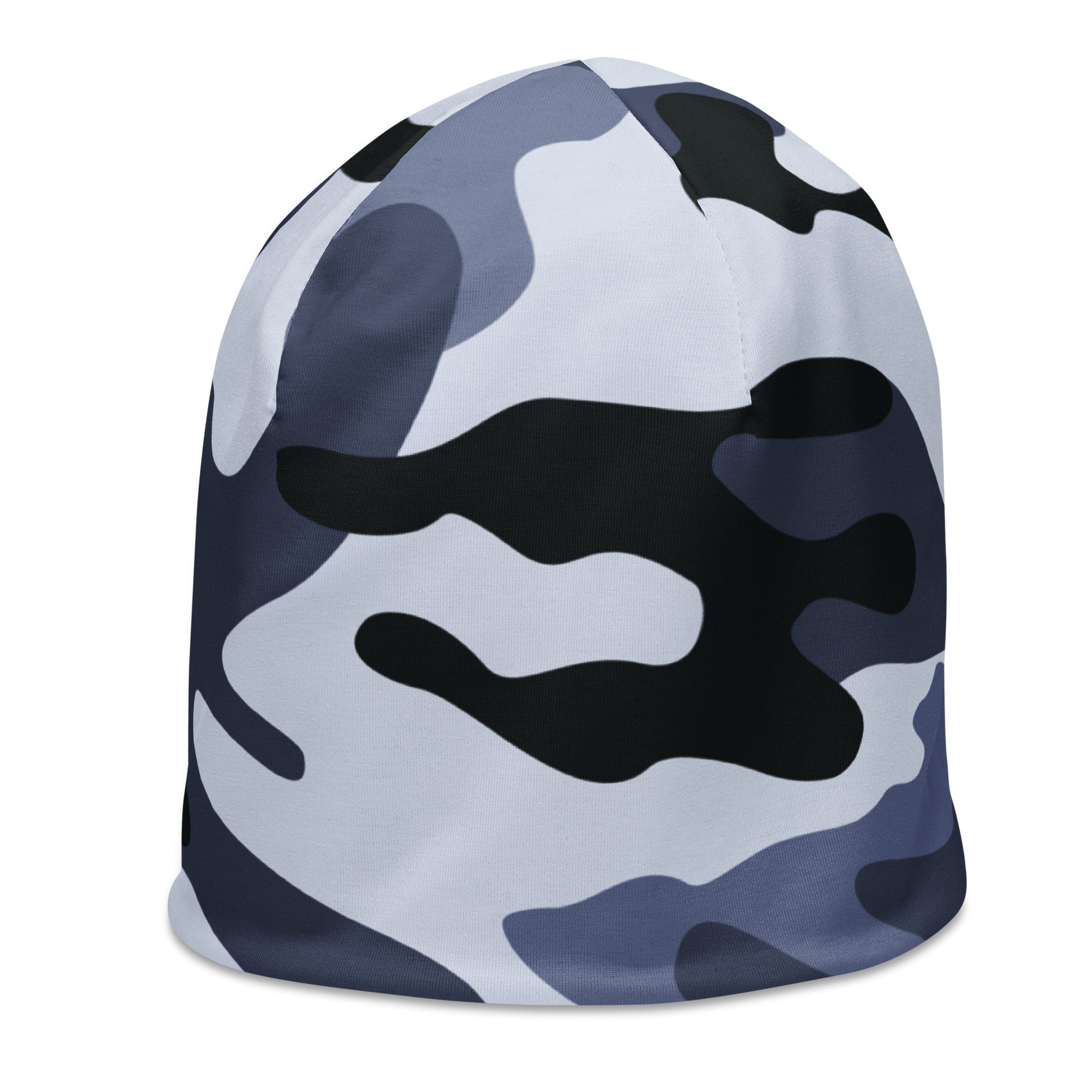 Camouflage Beanie | Light Blue