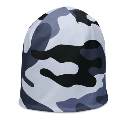 Camouflage Beanie | Light Blue