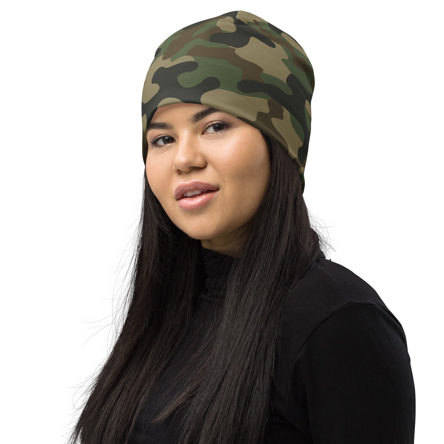 Camouflage Beanie | Military Brown