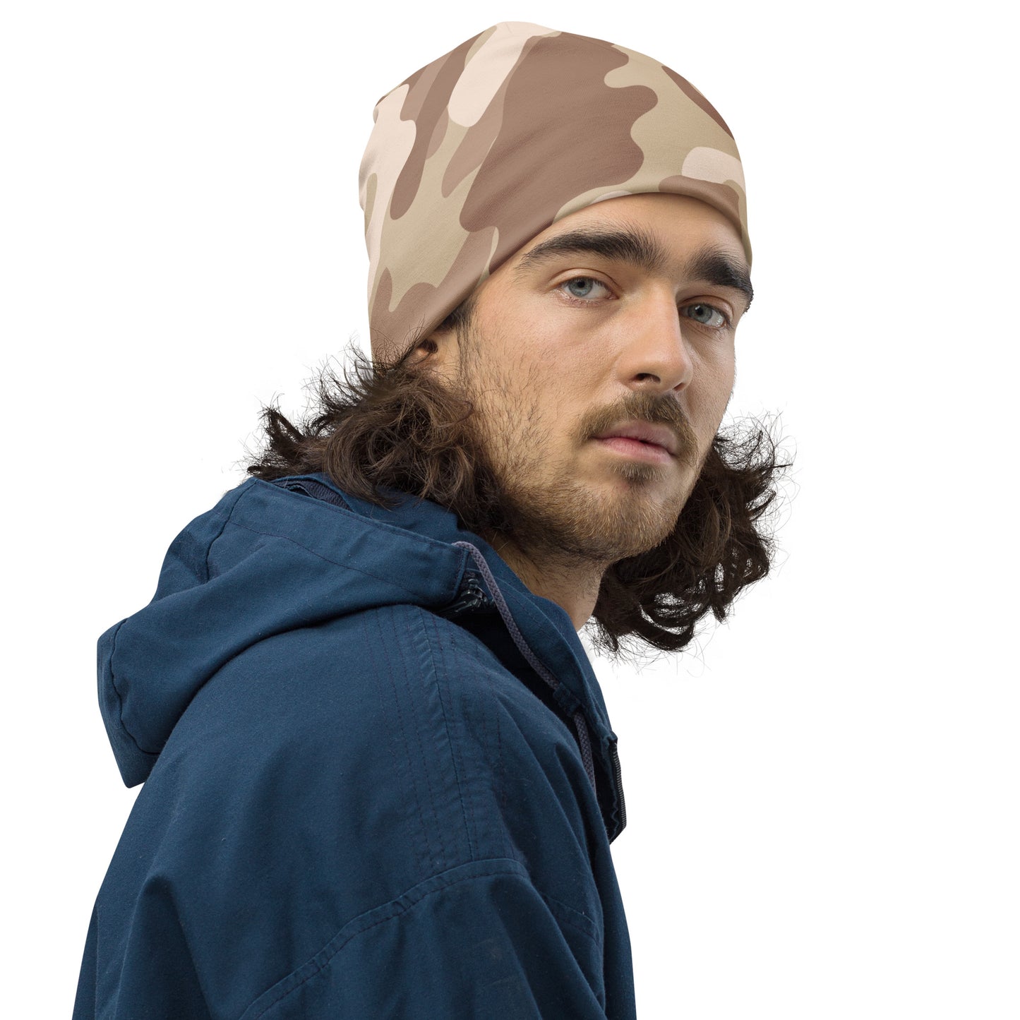 Camouflage Beanie | Desert Brown