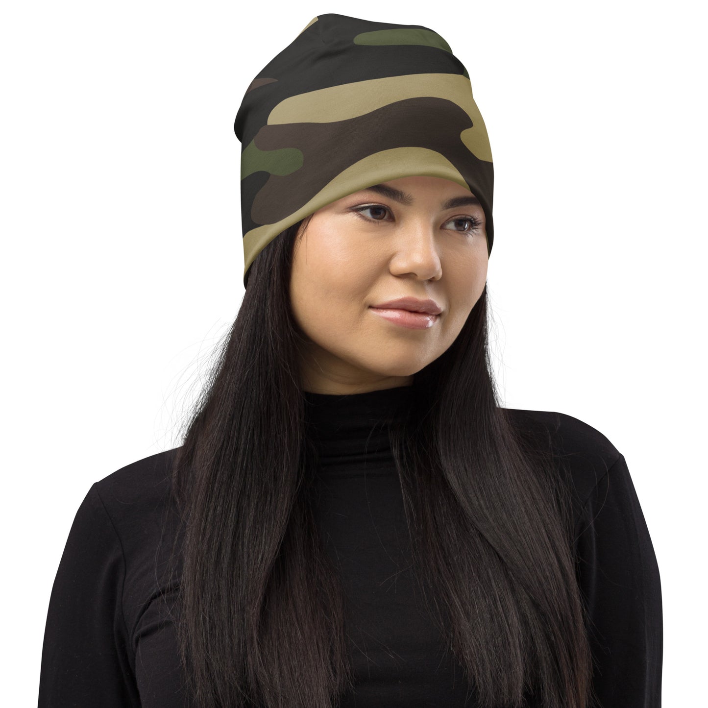 Camouflage Beanie | Classic Green