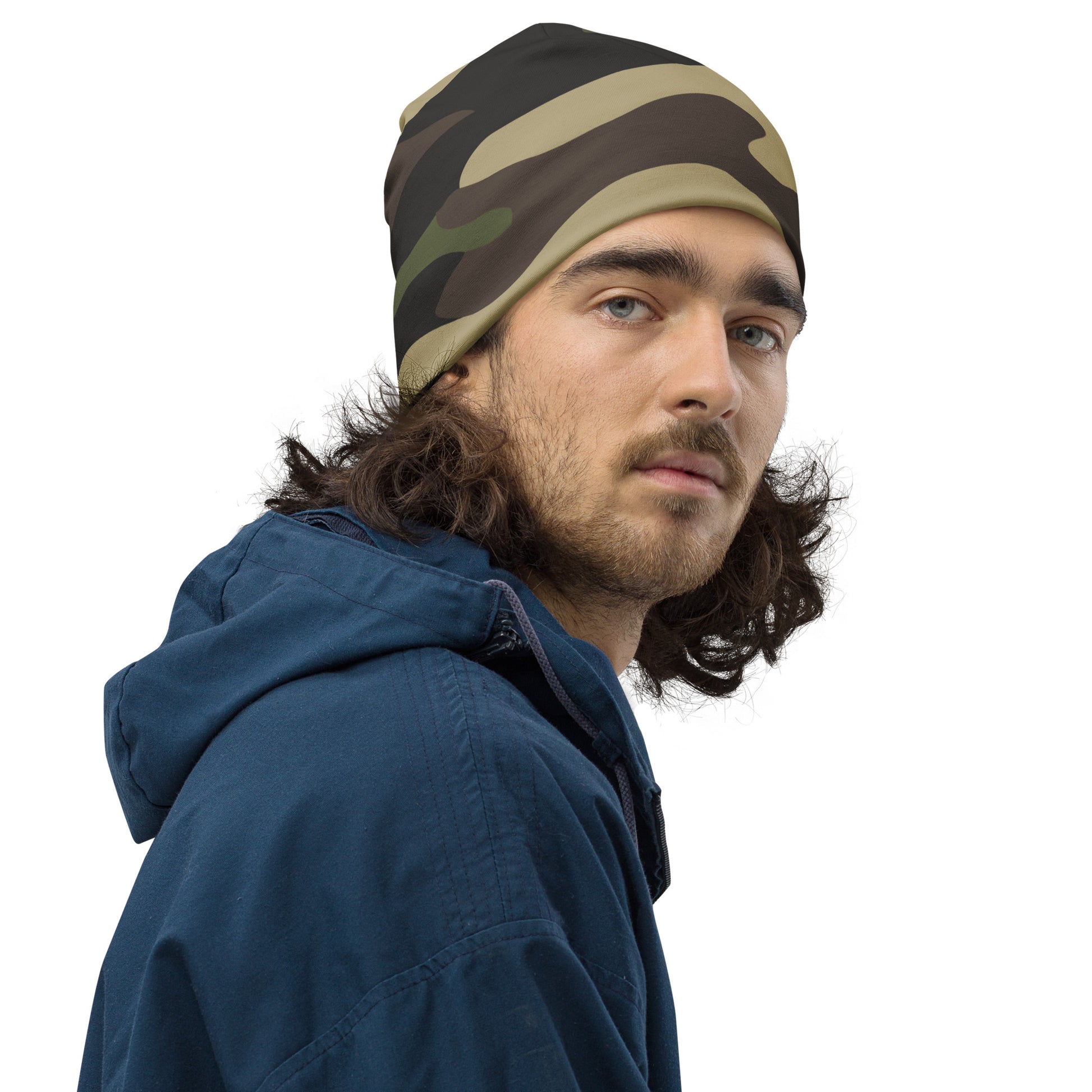 Camouflage Beanie | Classic Green