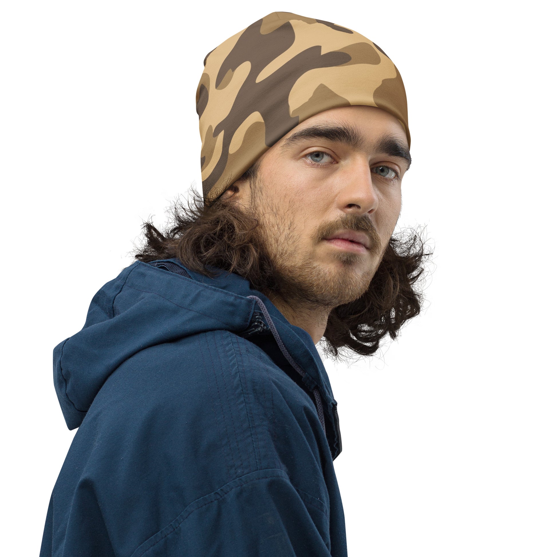 Camouflage Beanie | Khaki