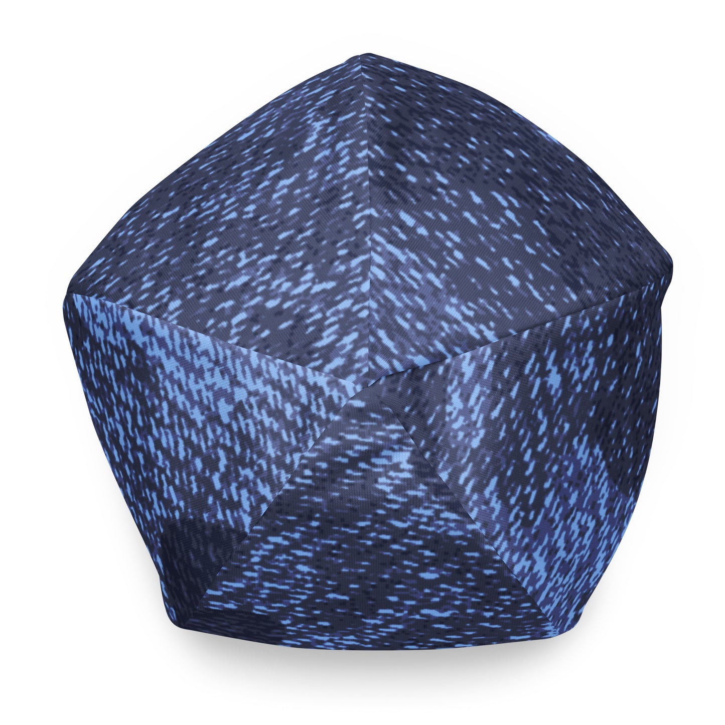 Camouflage Beanie | Denim Blue