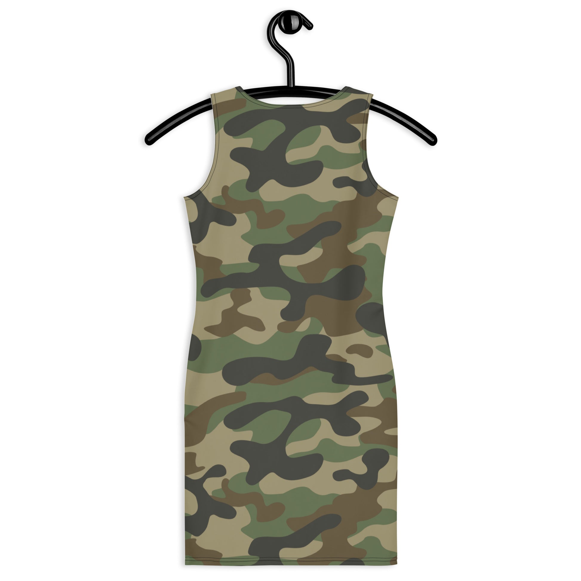 Camo Dress | Military Brown | Tight Bodycon Fit