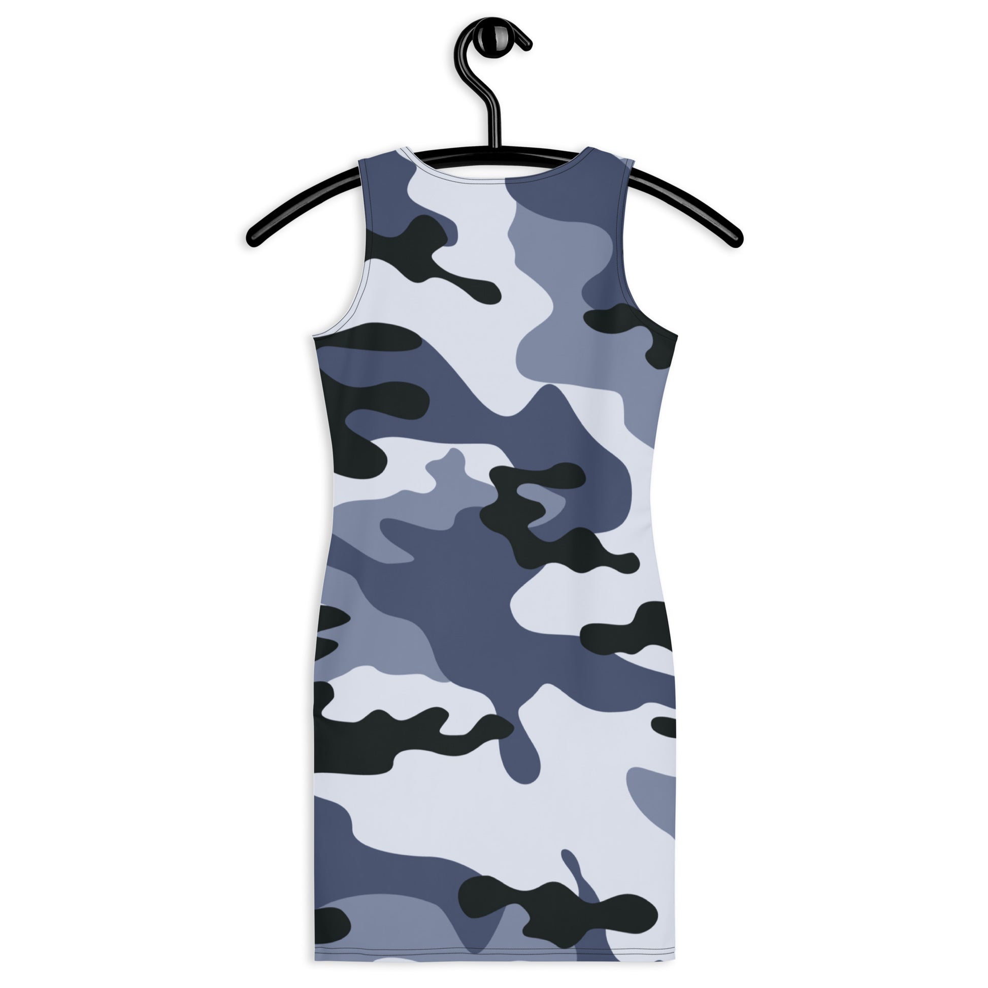 Camo Dress | Light Blue Camouflage | Tight Bodycon Fit