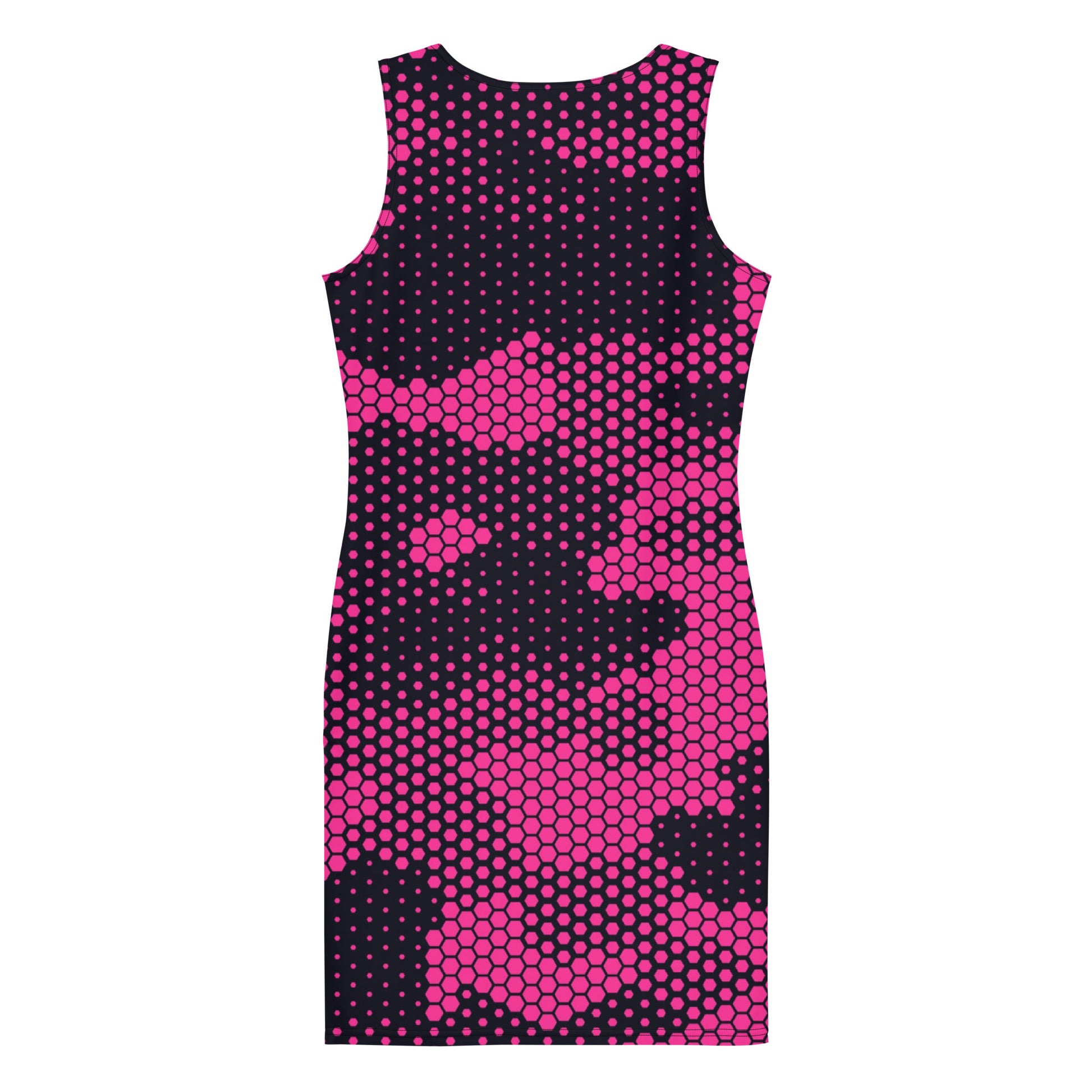 Camo Dress | Digital Pink Camouflage | Tight Bodycon Fit