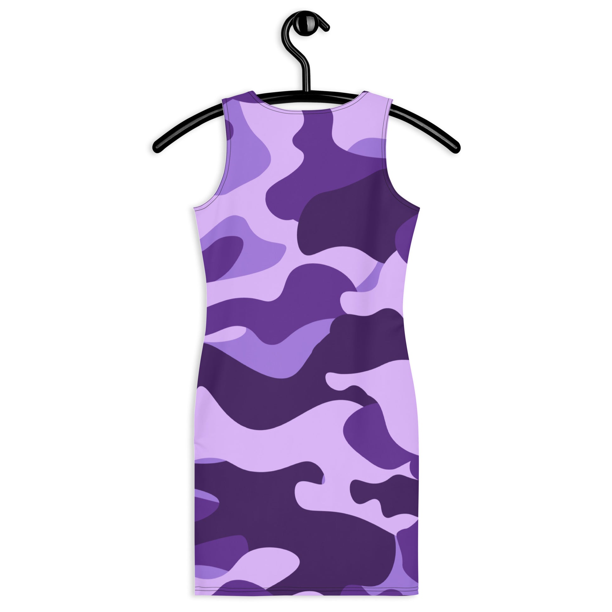 Camo Dress | Purple, Blue, and Mauve | Tight Bodycon Fit