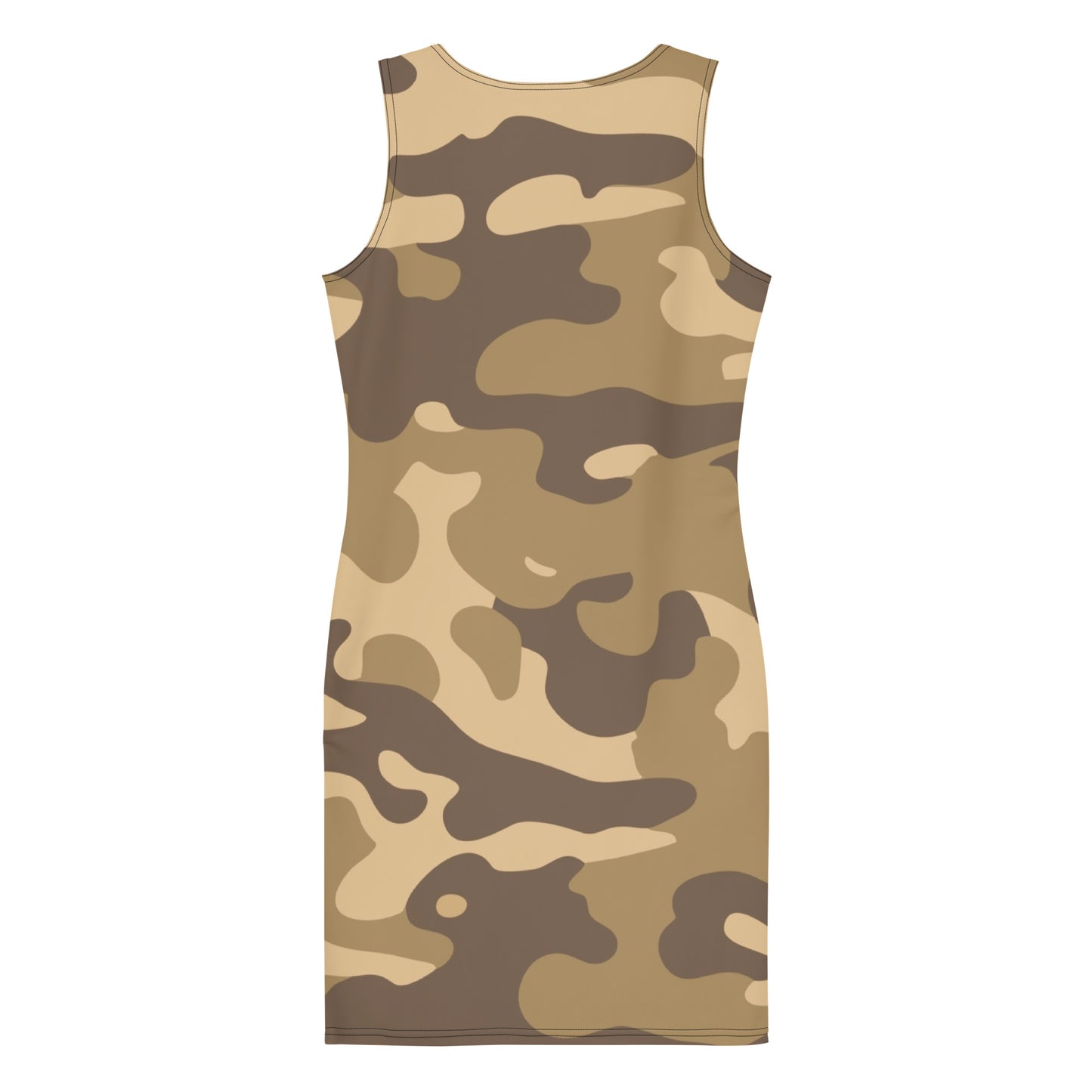 Camo Dress | Khaki Camouflage | Tight Bodycon Fit