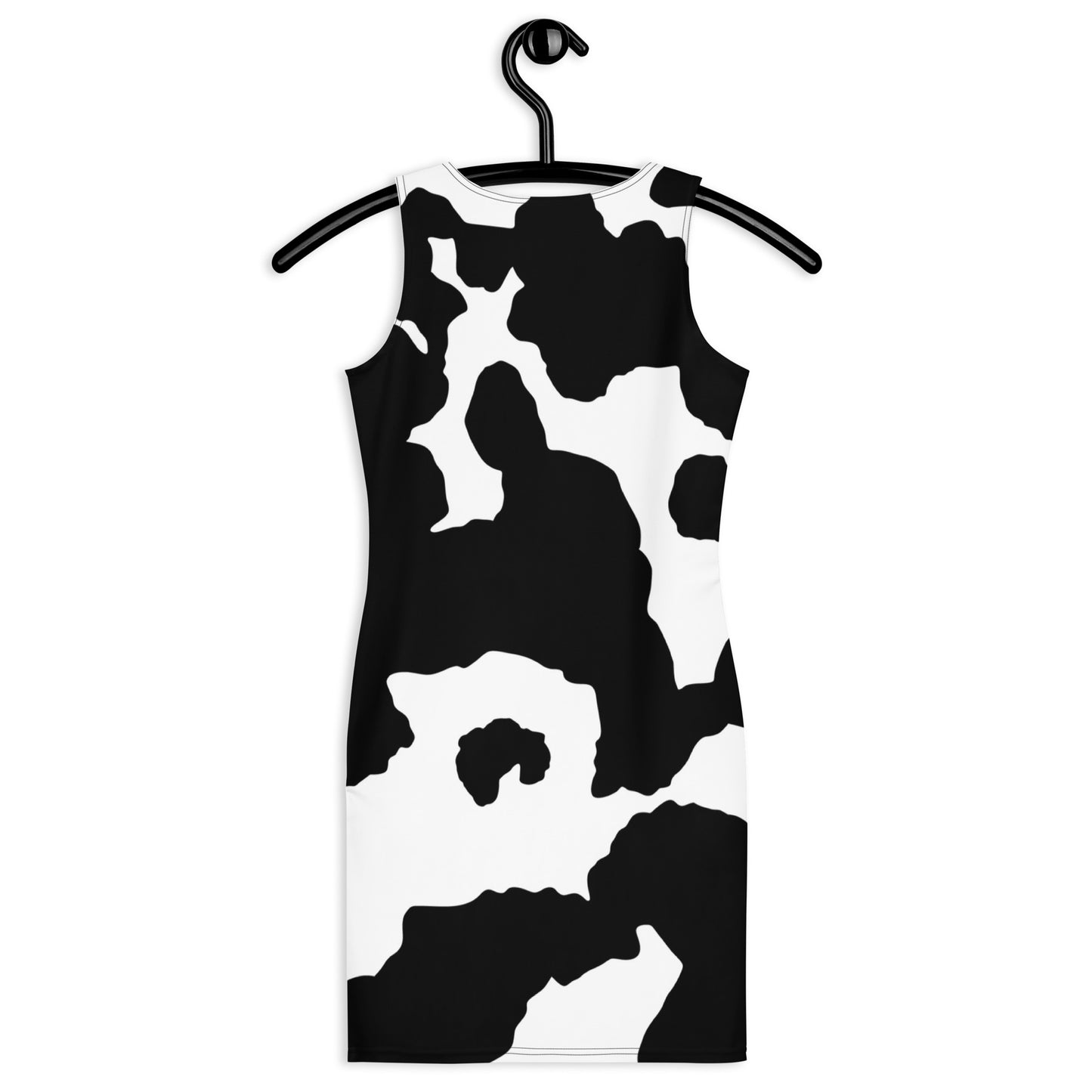 Camo Dress | Black & White | Tight Bodycon Fit