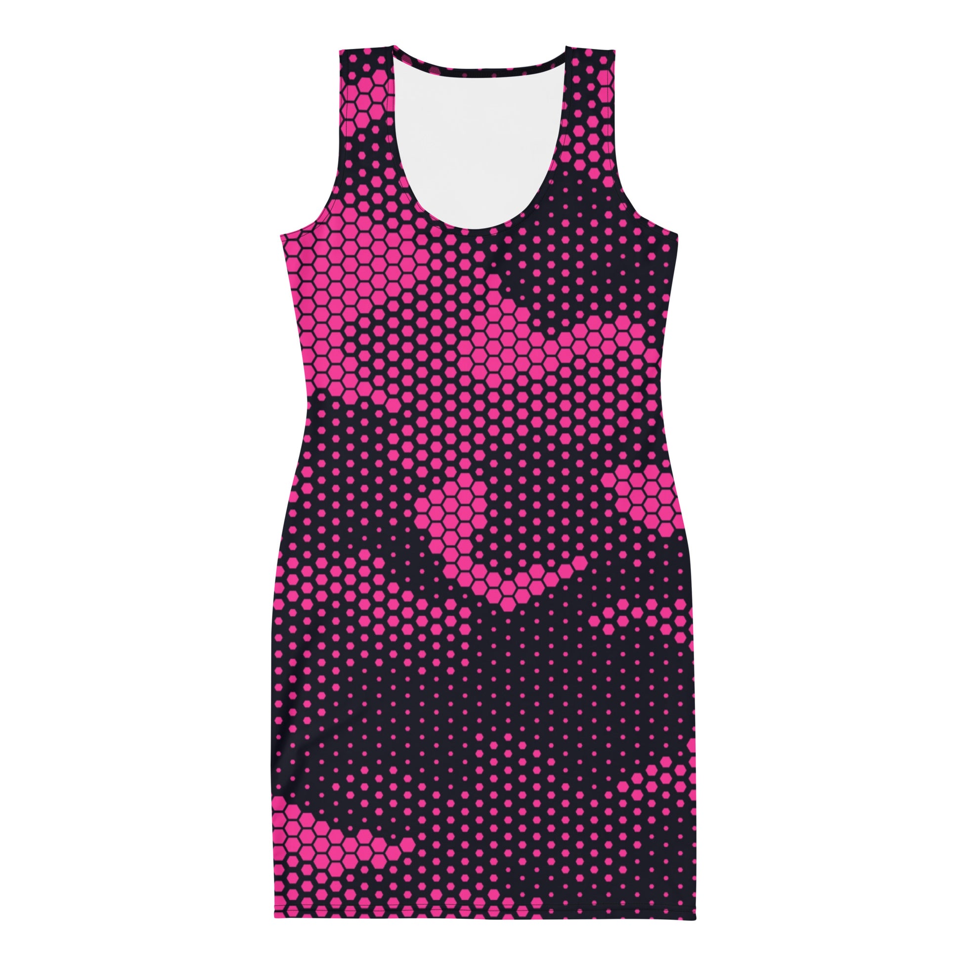 Camo Dress | Digital Pink Camouflage | Tight Bodycon Fit