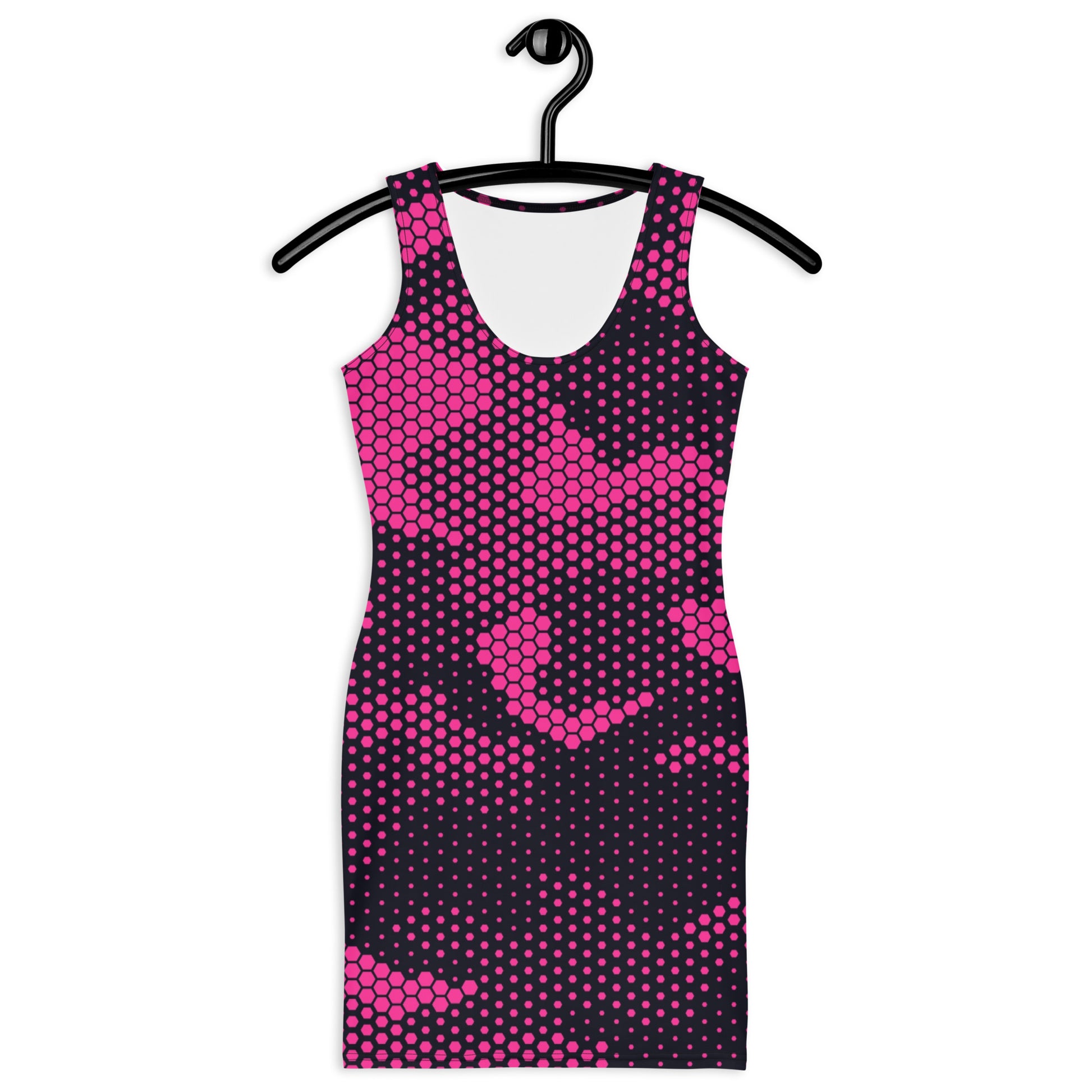 Camo Dress | Digital Pink Camouflage | Tight Bodycon Fit