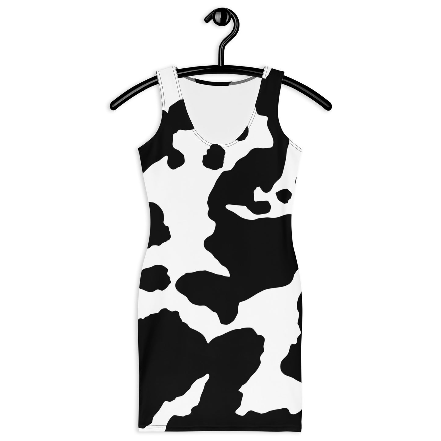 Camo Dress | Black & White | Tight Bodycon Fit