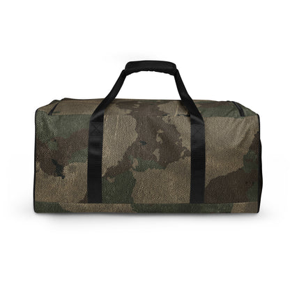 Camo Duffle Bag | Dirty Old Brown Camouflage