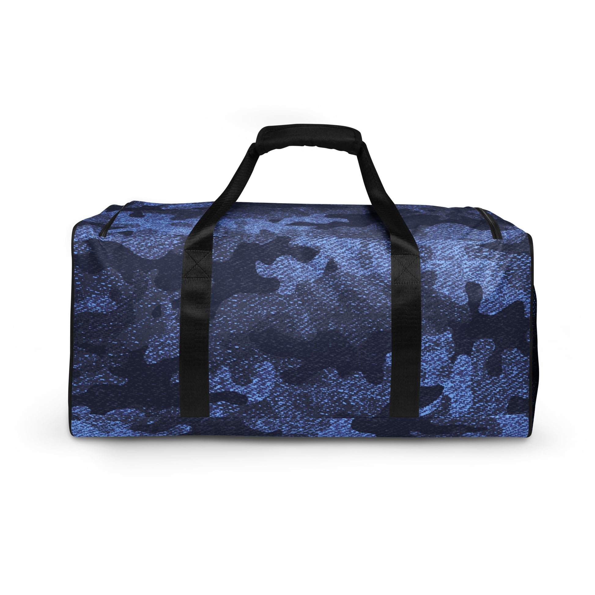 Camo Duffle Bag | Blue Denim Camouflage