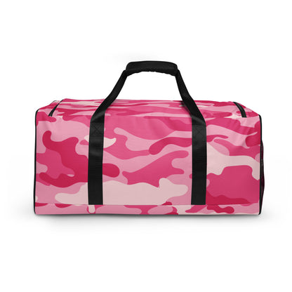 Camo Duffle Bag | Lavender Pink Camouflage