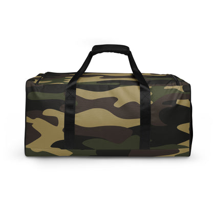 Camo Duffle Bag | Classic Green Camouflage