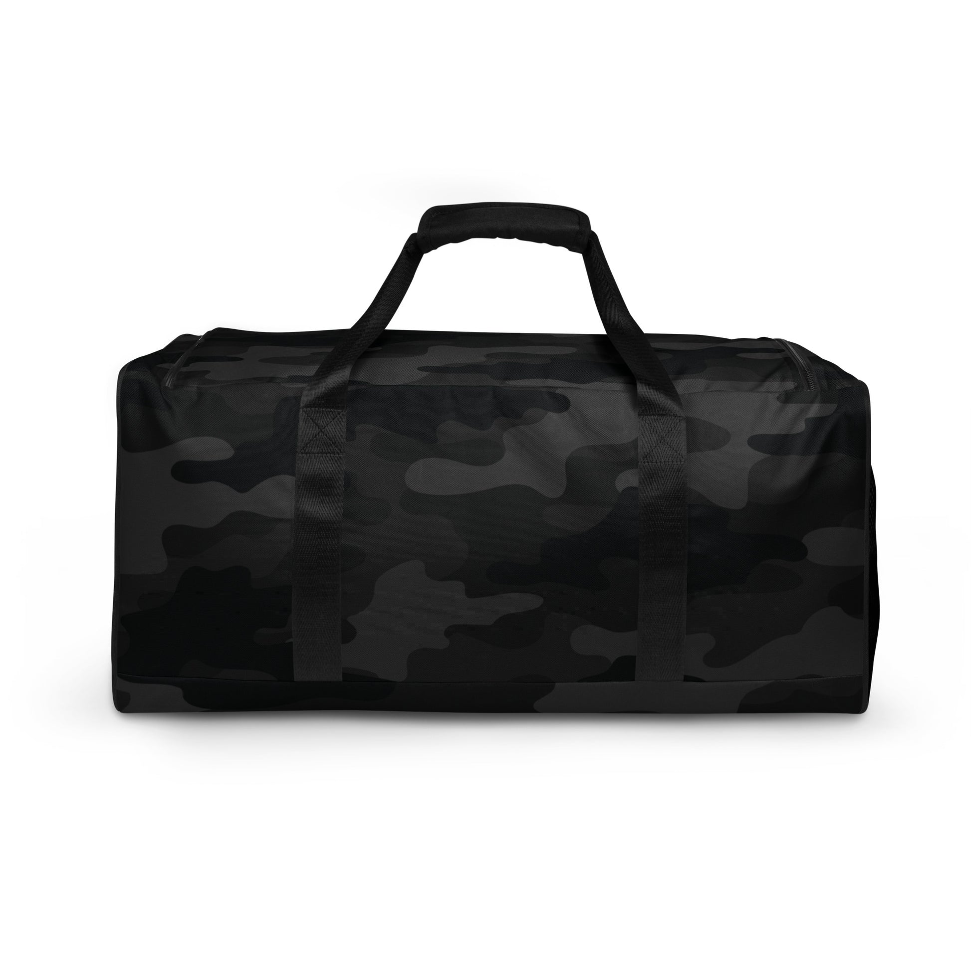 Camo Duffle Bag | Black Camouflage