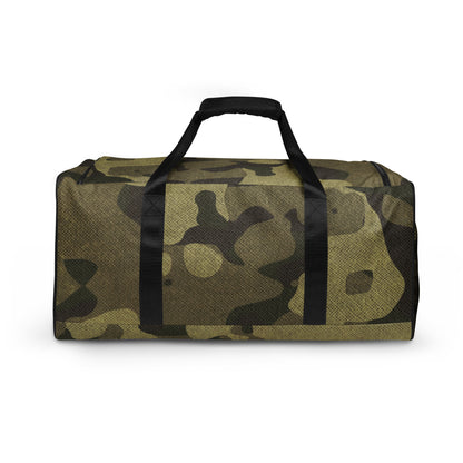 Camo Duffle Bag | Green Fabric Camouflage