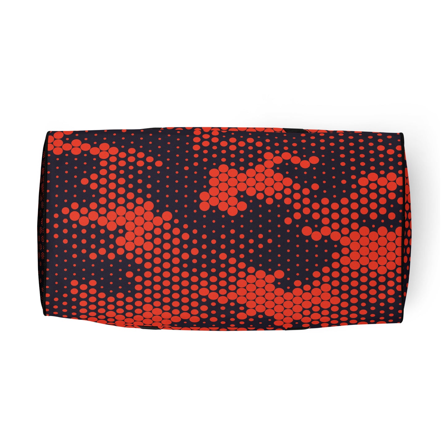 Camo Duffle Bag | Orange & Blue Digital Camouflage