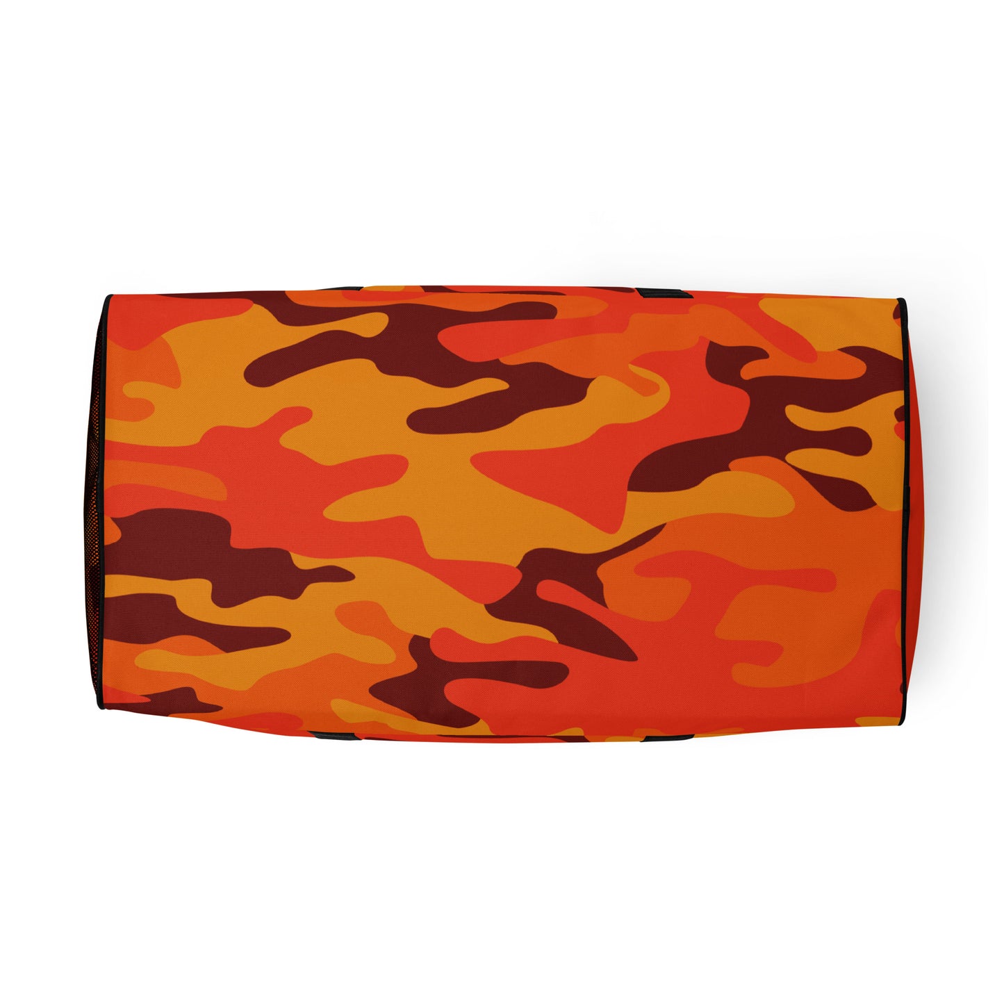 Camo Duffle Bag | Orange & Red Camouflage