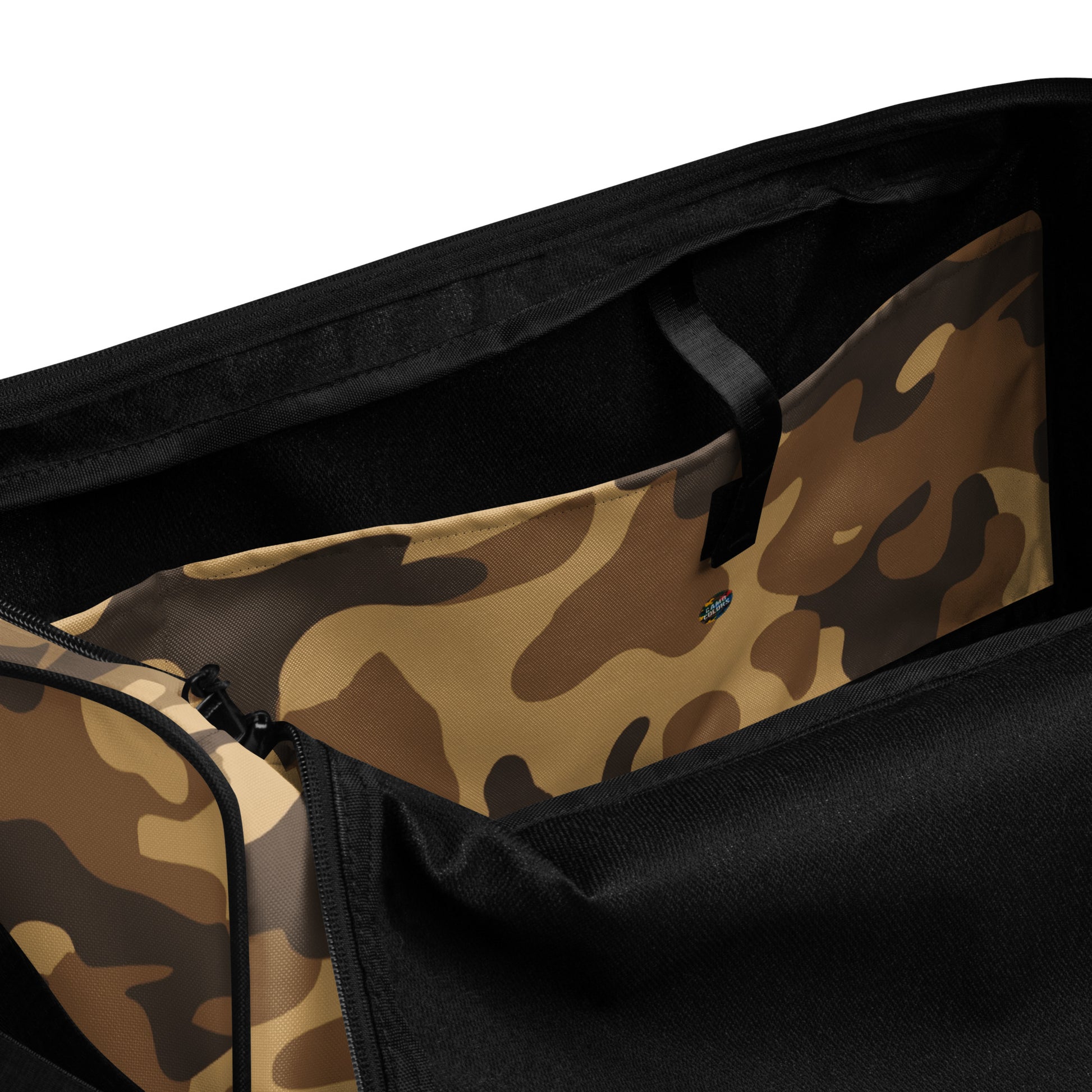 Camo Duffle Bag | Khaki Camouflage