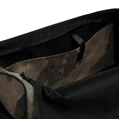 Camo Duffle Bag | Dirty Old Brown Camouflage