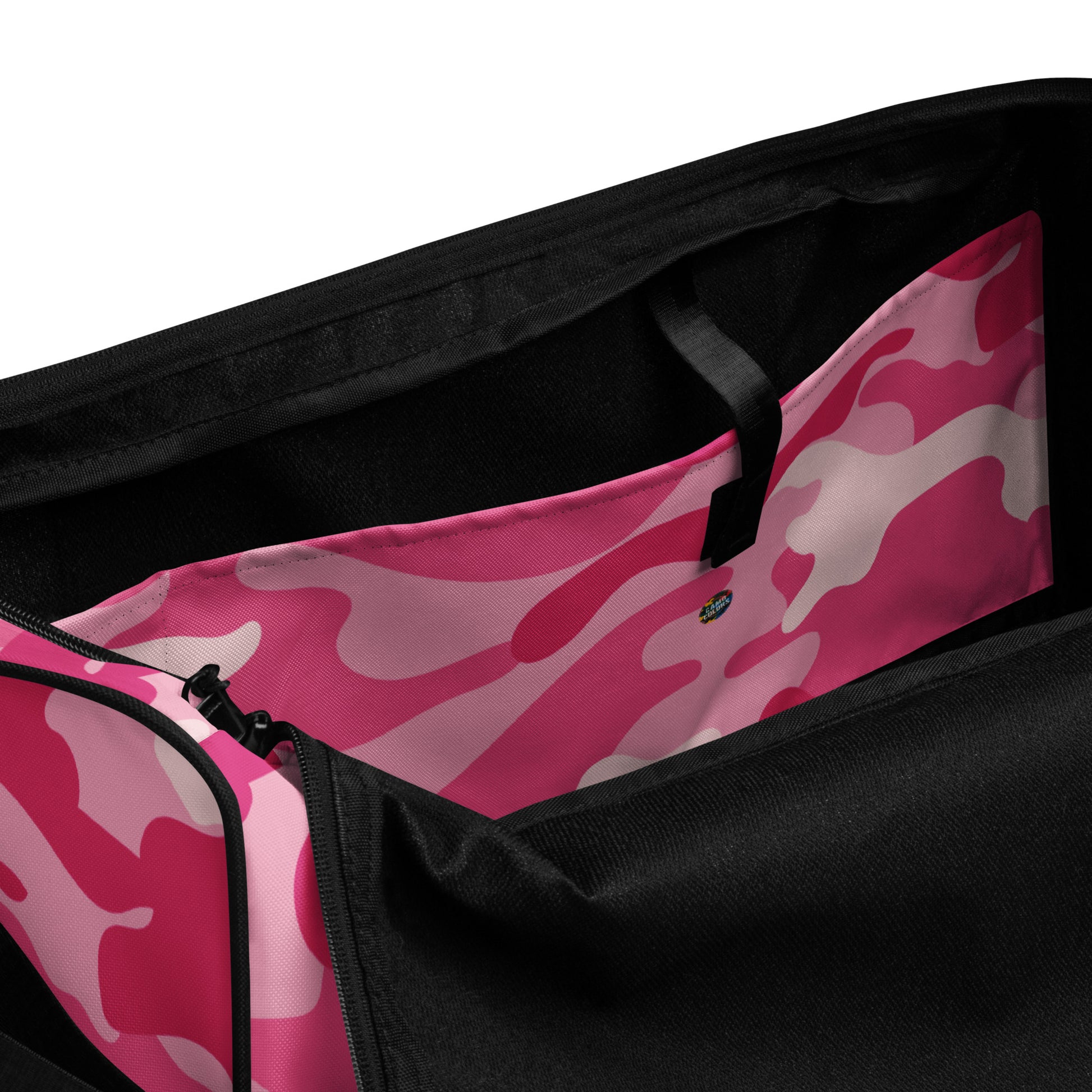 Camo Duffle Bag | Lavender Pink Camouflage