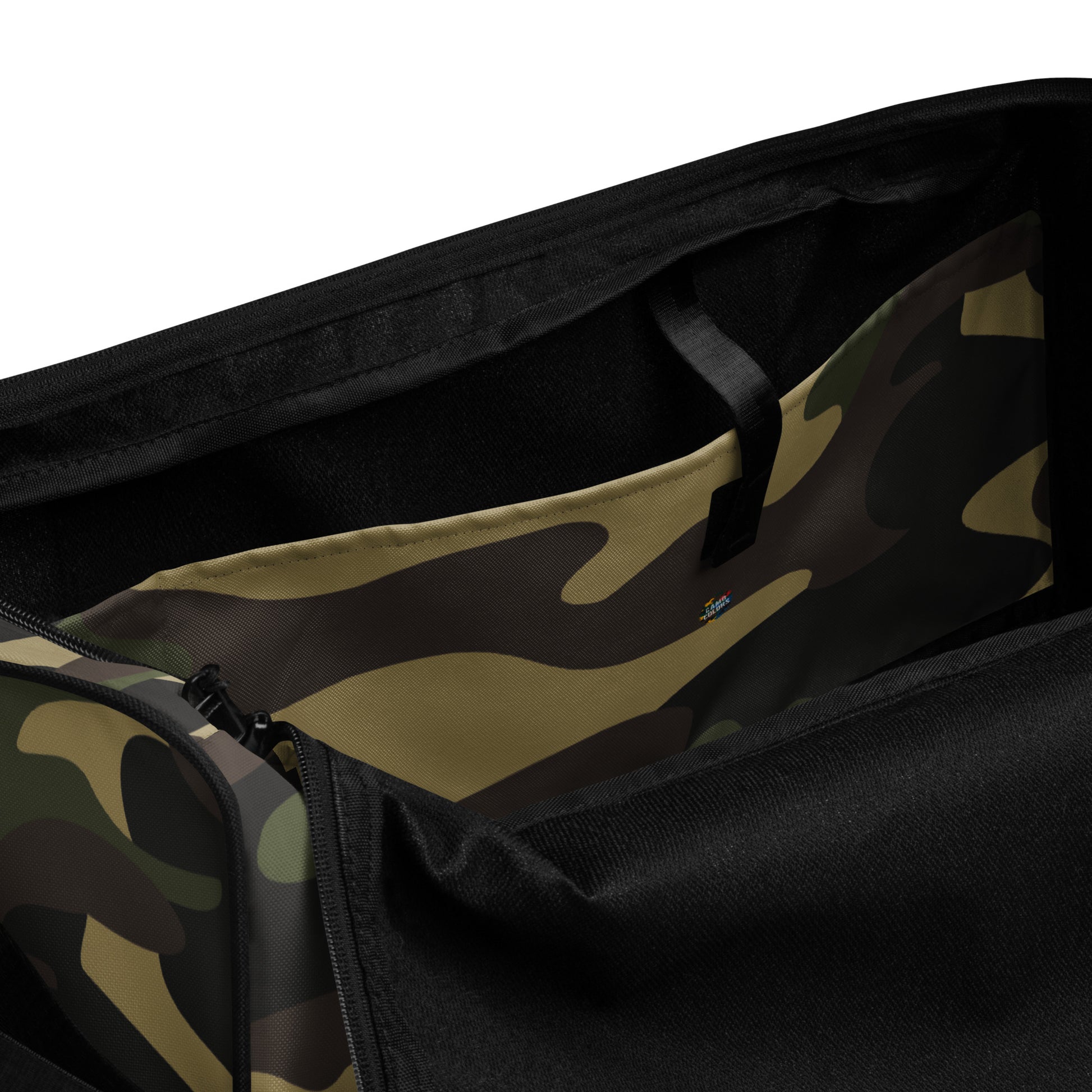 Camo Duffle Bag | Classic Green Camouflage