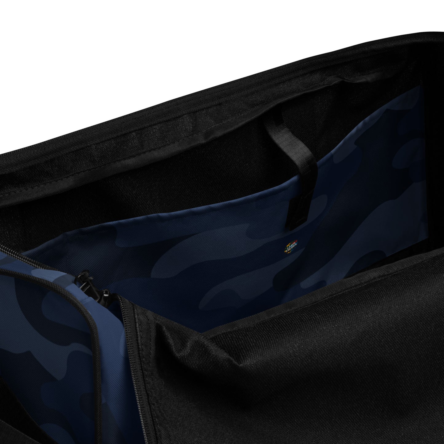 Camo Duffle Bag | Deep Blue Camouflage