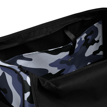 Camo Duffle Bag | Light Blue Camouflage