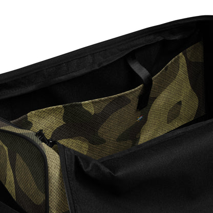 Camo Duffle Bag | Green Fabric Camouflage