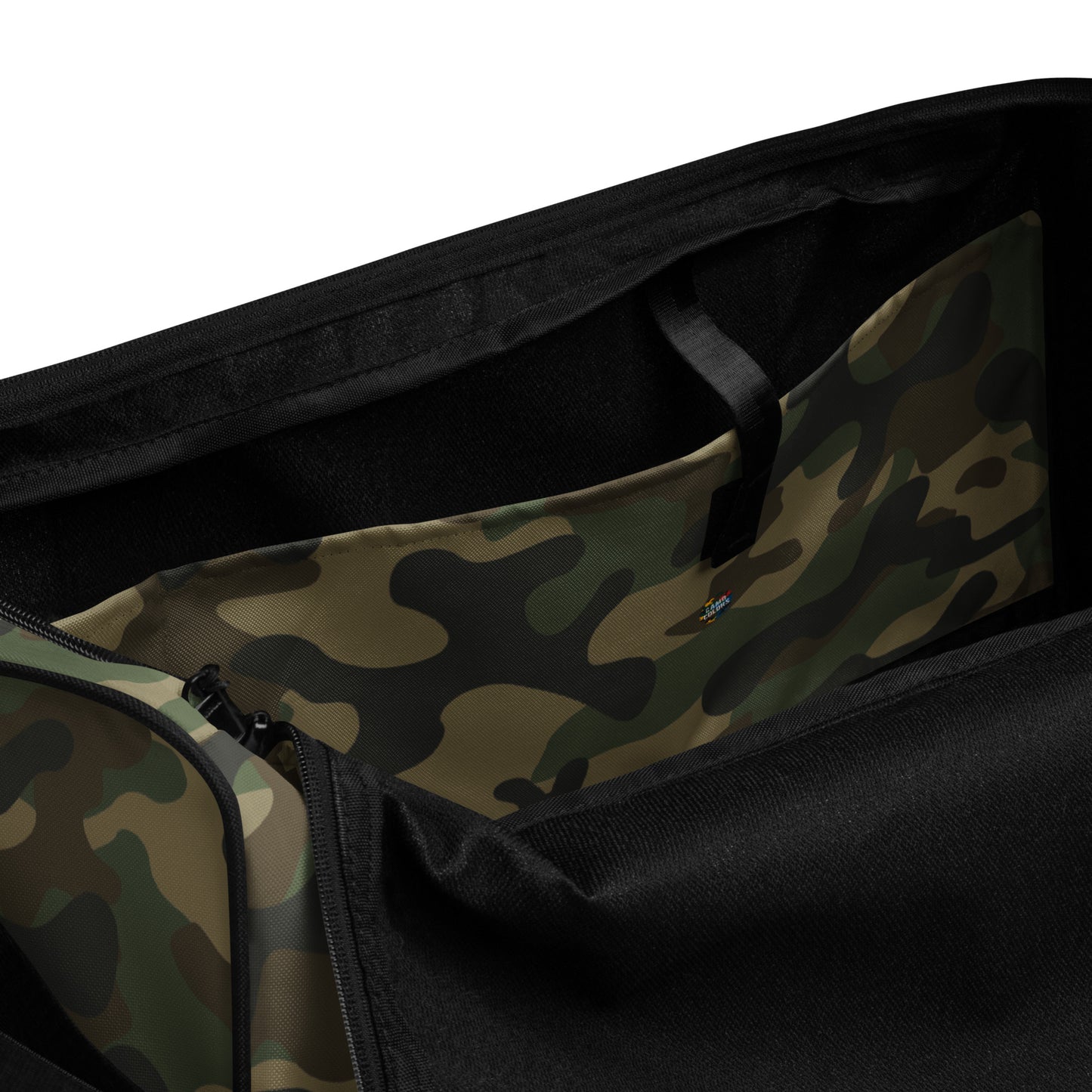 Camo Duffle Bag | Military Brown Camouflage