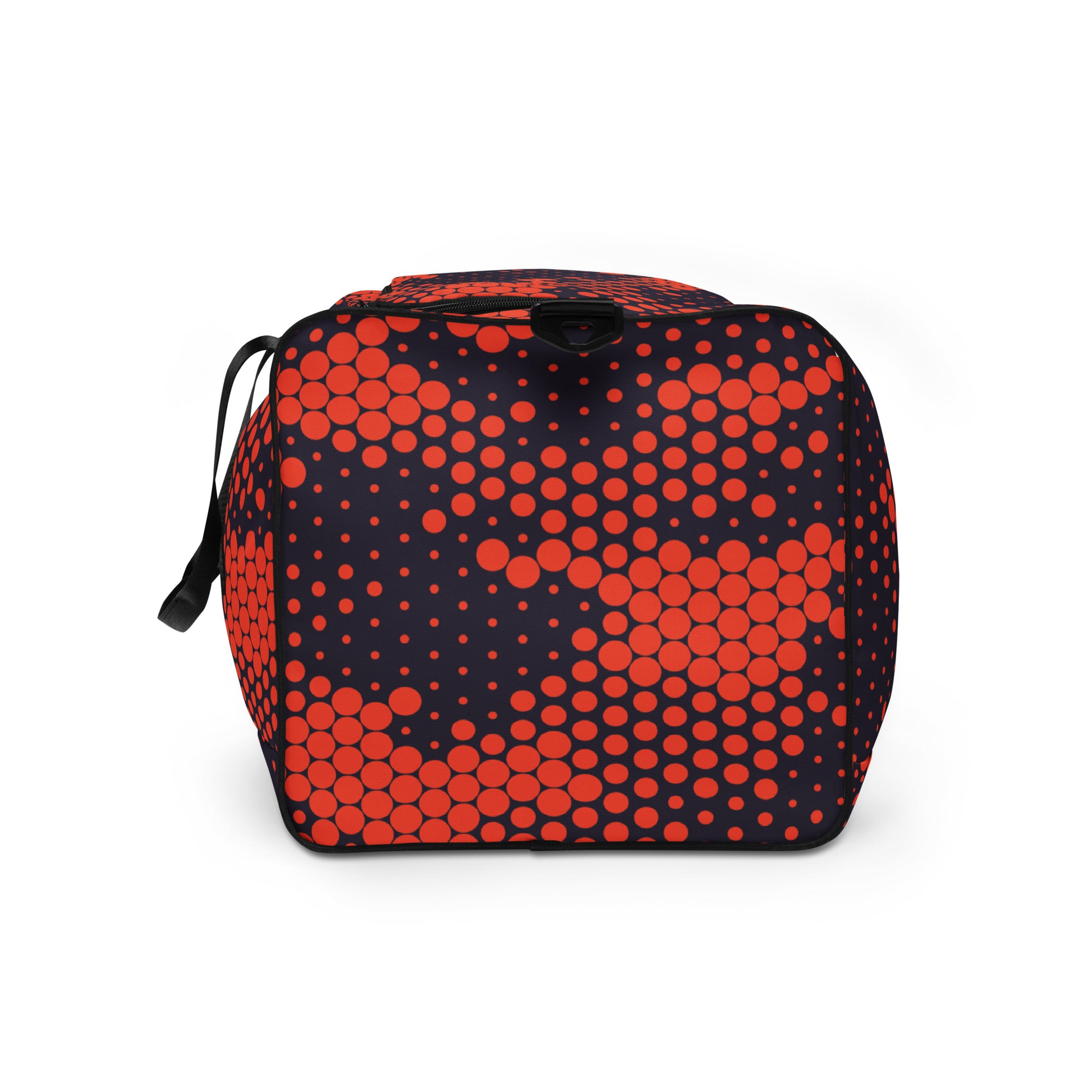 Camo Duffle Bag | Orange & Blue Digital Camouflage