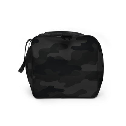 Camo Duffle Bag | Black Camouflage