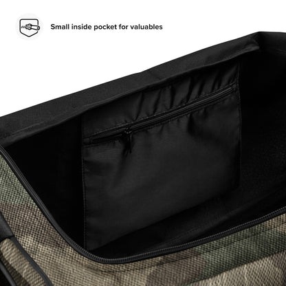 Camo Duffle Bag | Dirty Old Brown Camouflage