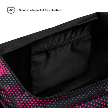 Camo Duffle Bag | Pink Digital Dotted Camouflage